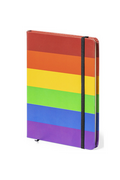 PRIDE - TACCUINO CON BANDIERA LGBT 15 x 21 cm