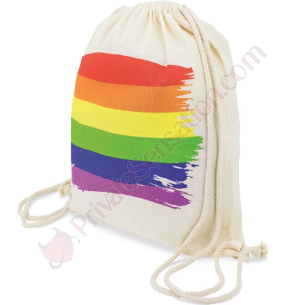 PRIDE - COTTON LGBT FLAG BACKPACK