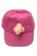 Fuchsia Pink Hat with Whistle - Spicy Gift for Parties and Birthdays