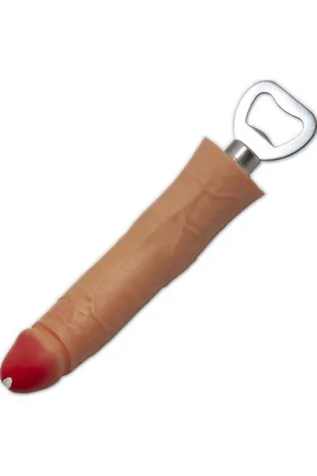 Apri bottiglie a forma di pene/vagina per feste - Diablo Picante