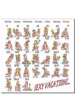 Kamasutra Magnet for Home Decor - Fun and Safe