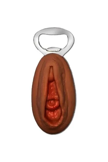 Vagina-Shaped Bottle Opener - Spicy Gift for Bachelor Parties and Celebrations