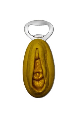 Penis/Vagina Shaped Bottle Opener for Parties - Fun Sexy Gift