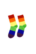 Rainbow LGBT Socks - Love, Acceptance & Style | Inclusive Collection