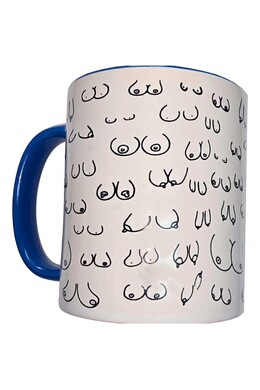 370ml Boobs Drawing Mug - Erotic Fun by DIVERTY SEX