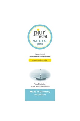 Pjur® med NATURAL Glide - Natural Lubricant for Dry Skin | Long-Lasting Hydration