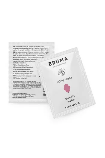 Gel Lubrificante con Aloe Vera BRUMA 6ml - Intimità Sensuale e Confortevole