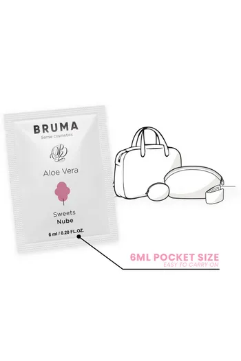 BRUMA Aloe Vera Lubricating Gel 6ml - Sensual and Comfortable Intimacy
