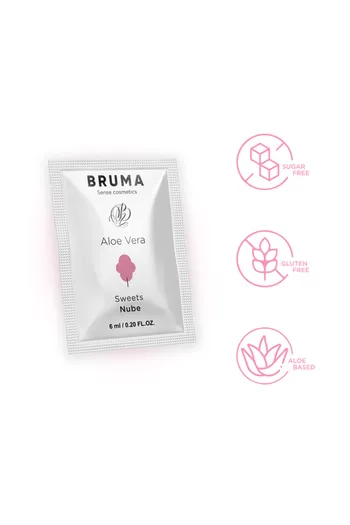 BRUMA Aloe Vera Lubricating Gel 6ml - Sensual and Comfortable Intimacy