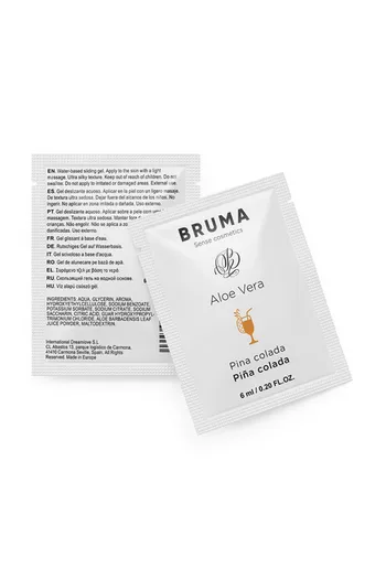 Gel Lubrificante con Aloe Vera BRUMA 6ML | Intimità Sensuale e Confortevole