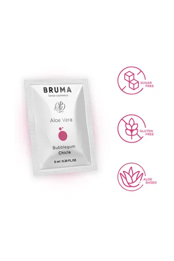 BRUMA Aloe Vera Lubricating Gel 6ml - Sensual and Comfortable Intimacy