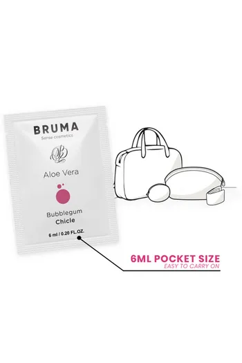 BRUMA Aloe Vera Lubricating Gel 6ml - Sensual and Comfortable Intimacy