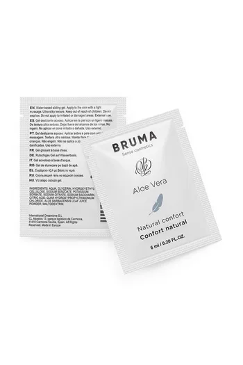 BRUMA Aloe Vera Lubricating Gel 6ML - Sensual and Comfortable Intimacy