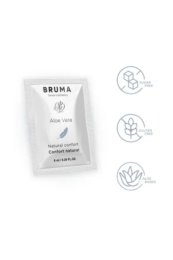 BRUMA Aloe Vera Lubricating Gel 6ML - Sensual and Comfortable Intimacy