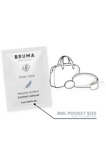 BRUMA Aloe Vera Lubricating Gel 6ML - Sensual and Comfortable Intimacy