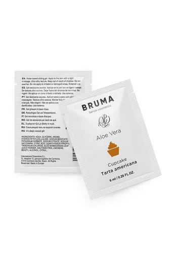 Gel Lubrificante BRUMA con Aloe Vera 6ML | Intimità Sensuale e Confortevole