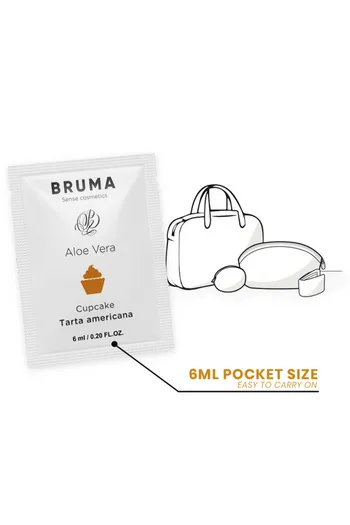 Gel Lubrificante BRUMA con Aloe Vera 6ML | Intimità Sensuale e Confortevole