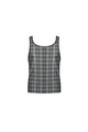 Microfiber Checkered Tank Top - Sexy Style and Ultimate Comfort