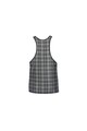 Microfiber Checkered Tank Top - Sexy Style and Ultimate Comfort