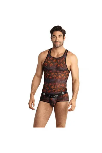 CHILLTul - Slip Uomo Nero con Stampa Colorata | Lingerie Sessuale di Qualità | Anais Apparel