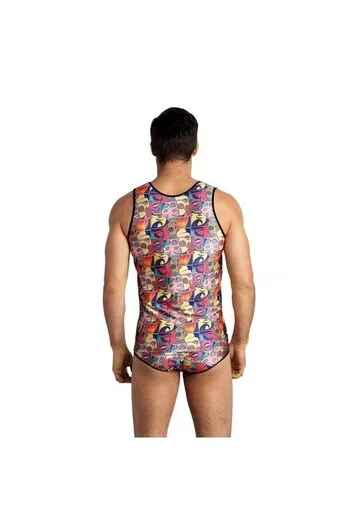 COMICS - Body in Jersey Leggero con Stampa Fumetto | Anais Apparel