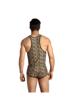 Sexy men's boxers with animal print - Soft lycra