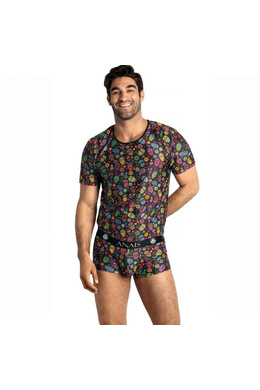 ANAIS MEXICO T-Shirt - Sexy Lingerie with Flowers and Skulls | European Fashion