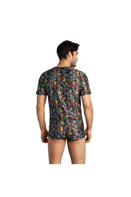 ANAIS MEXICO T-Shirt - Sexy Lingerie with Flowers and Skulls | European Fashion