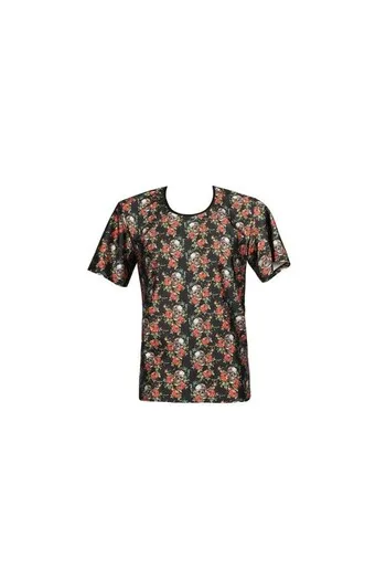 POWERModal T-Shirt Rosa e Teschi - Lingerie Sensuale Anais Apparel