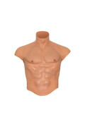 DESIDERIO NASCOSTO - MAGLIETTA ALTER EGO IN SILICONE CON TORSO MASCHILE E ADDOMINALI IN CARNE