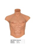 DESIDERIO NASCOSTO - MAGLIETTA ALTER EGO IN SILICONE CON TORSO MASCHILE E ADDOMINALI IN CARNE