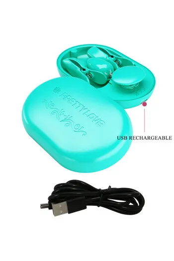 Kit di Elettrostimolazione per Capezzoli - Vibrazione e Stimolazione Elettrica