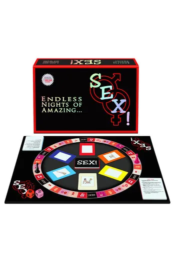 Kama Sutra Board Game - Discover Passion with the Erotic Game for Couples