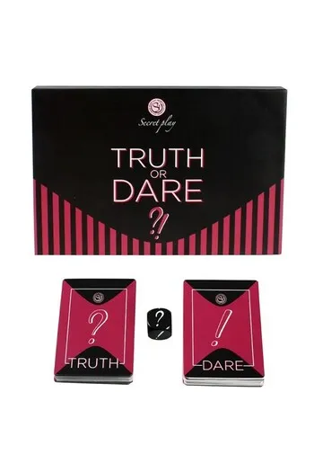 Truth or Dare Game for Couples & Groups - Spicy Adult Party Game +18