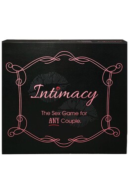Couple's board game with intimate questions and erotic activities