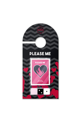 Couple game with dice and cards for fun evenings