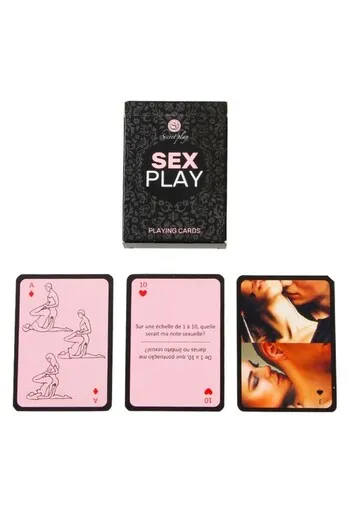 SEX PLAY - Gioco di Carte Sensuale per Coppie in Francese e Portoghese