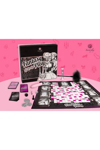 Couple's game to explore erotic fantasies together