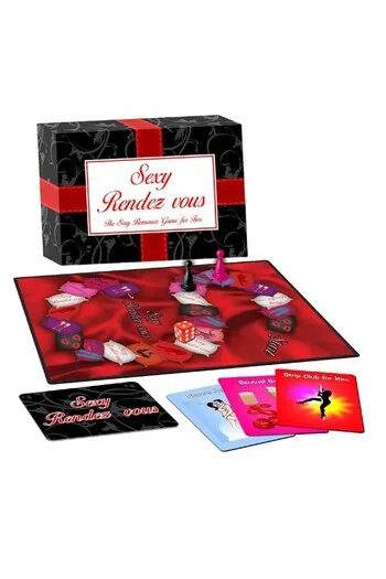 Romantic Game for Couples: Sensual Rendez-Vous | Intimate Board Game