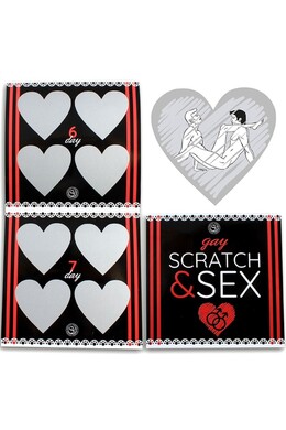Scratch & Sex Gay - Gioco a Gratta e Vinci Piccante per Coppie