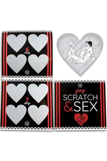 Scratch & Sex Gay - Spicy Scratch-Off Game for Couples