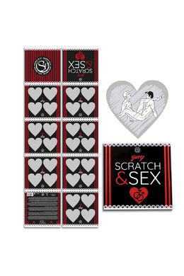 Scratch & Sex Gay - Spicy Scratch-Off Game for Couples