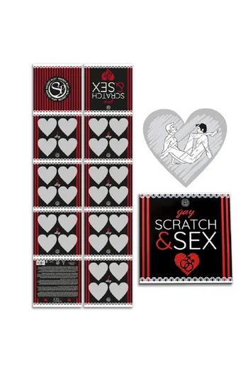 Scratch & Sex Gay - Spicy Scratch-Off Game for Couples