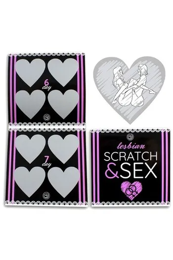 Scratch & Sex Lesbian Edition - Sensual Couples Game | Secret Play