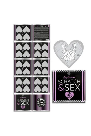 Scratch & Sex Lesbian Edition - Sensual Couples Game | Secret Play