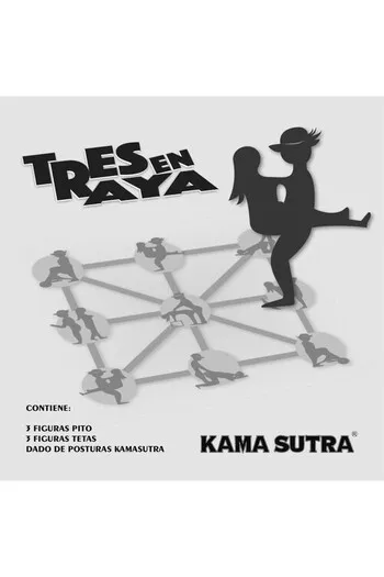 Kamasutra Tic-Tac-Toe - Erotic Board Game
