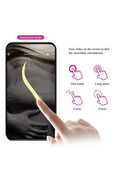 Pretty Love Vibro a Scossa Elettrica - Controllo App, Ricaricabile, Silicone Morbido