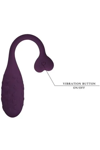 Uovo vibrante discreto controllato da app