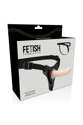 Fetish Submissive Harness in Medical Silicone - Control and Pleasure for Beginners and Experts