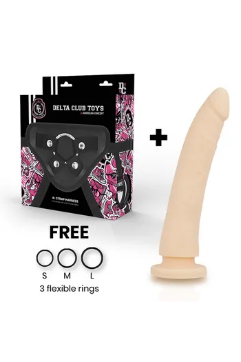 DELTACLUB Medical Silicone Dildo | Premium Quality Made in USA